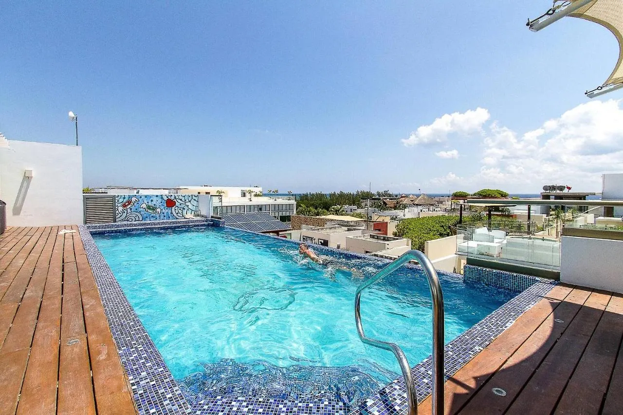 Apartment Breathtaking 2 Bedroom, Private Terrace Bbq Playa del Carmen