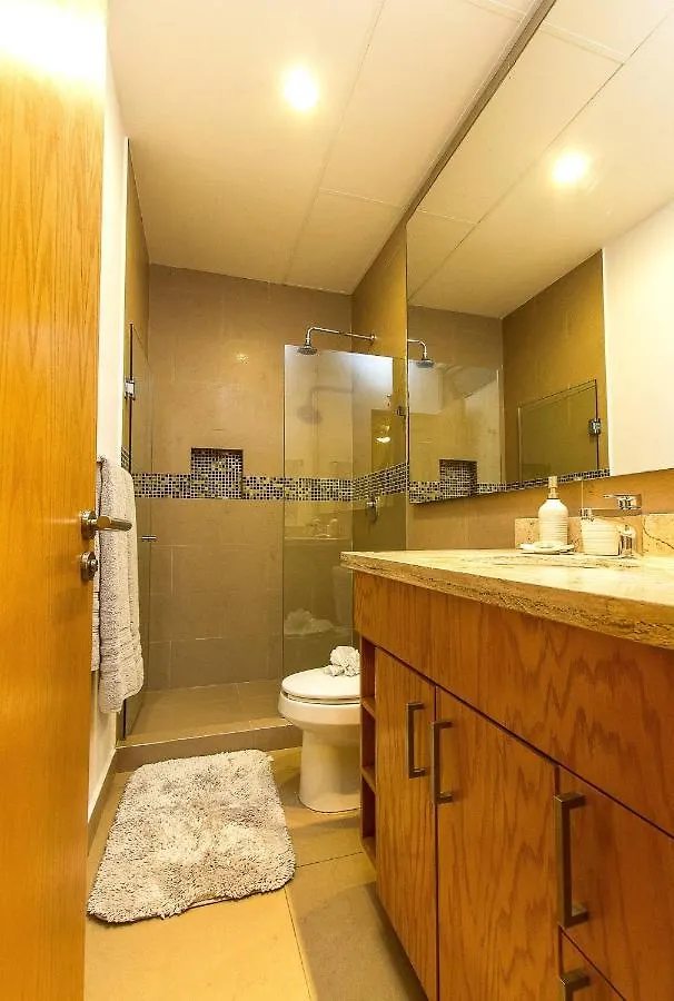 Apartment Breathtaking 2 Bedroom, Private Terrace Bbq Playa del Carmen Mexico