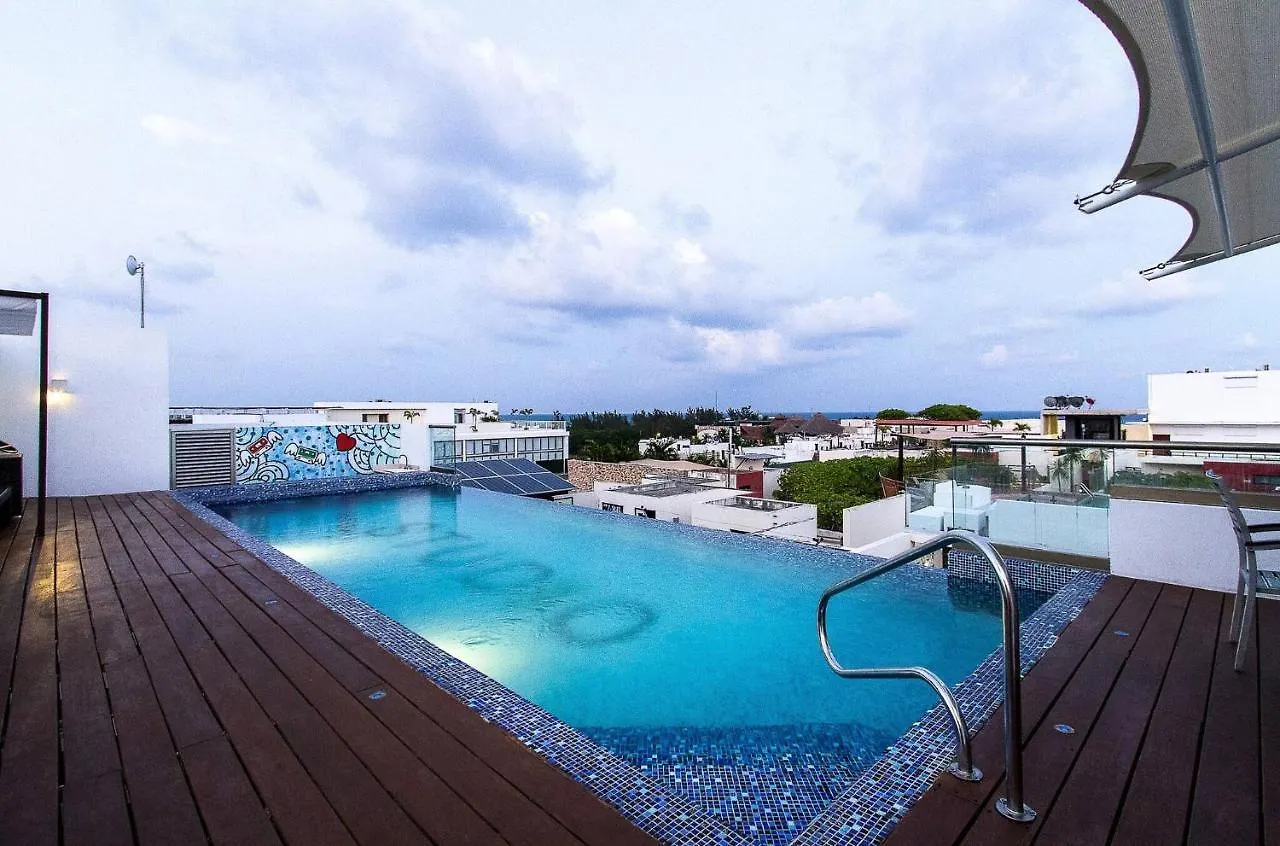 Breathtaking 2 Bedroom, Private Terrace Bbq Playa del Carmen