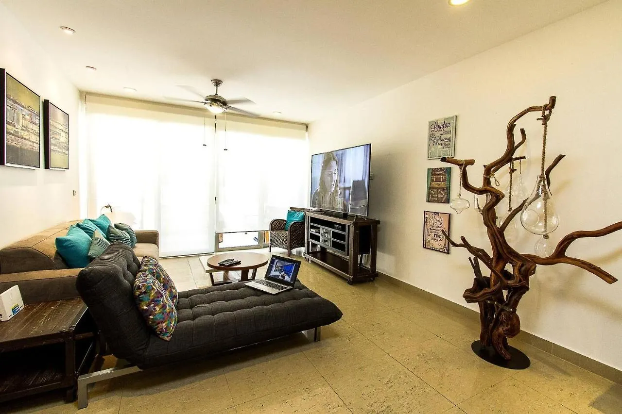 Apartmán Breathtaking 2 Bedroom, Private Terrace Bbq Playa del Carmen